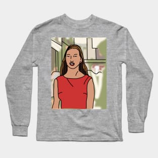 Distracted Boyfriend Meme and his Distraction Long Sleeve T-Shirt